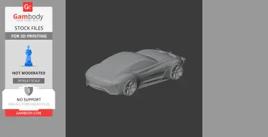 Bentley EXP 100 GT - Scale Vehicle STL
