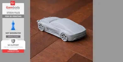 Bentley EXP 100 GT - Scale Vehicle STL