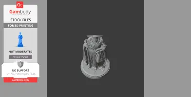Saint Abudimus - Devotional Statue - STL 3D Print
