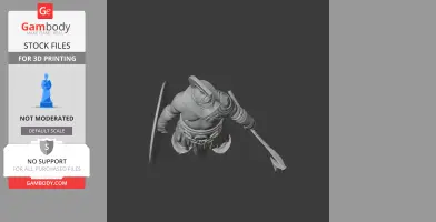 Thracian Victor Gladiator - Historical Warrior STL