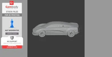 Bentley Hunaudieres - Scale Vehicle STL