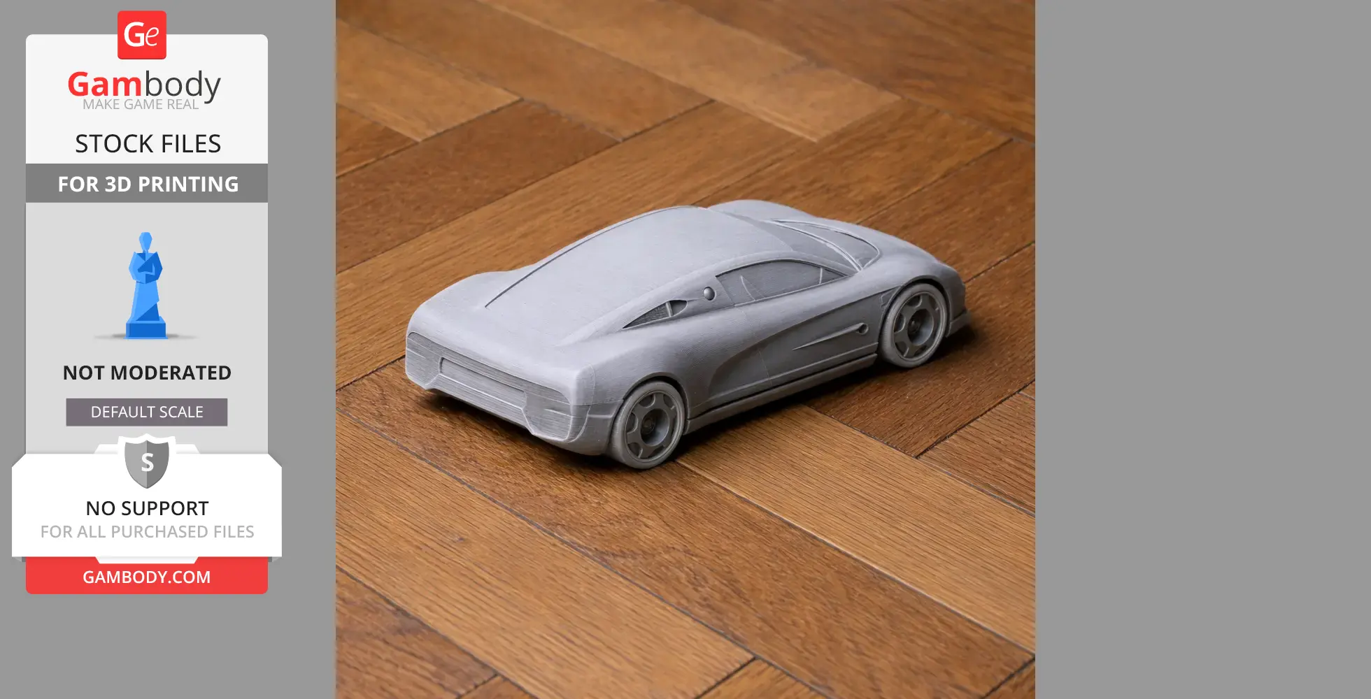 Bentley Hunaudieres - Scale Vehicle STL