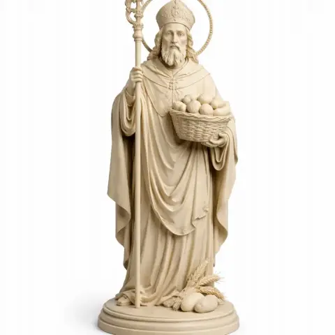 Saint Abundius - Devotional Statue - STL 3D Print