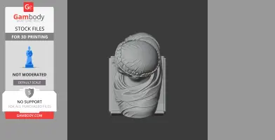 Tiberius Bust - Historical Warrior STL