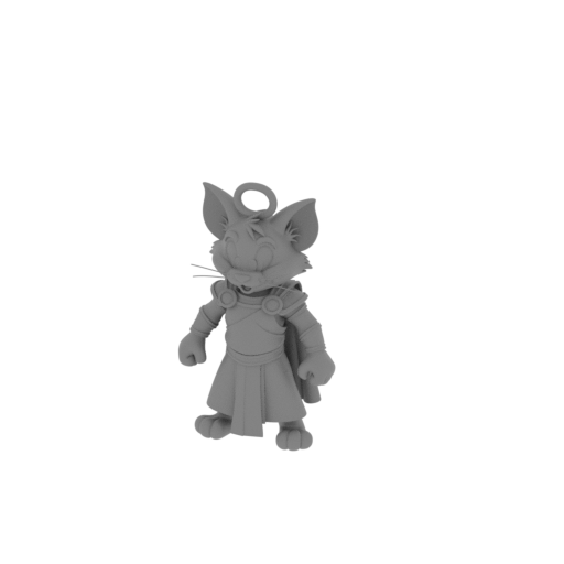 Tom Cat Zeus Ring Figure.stl