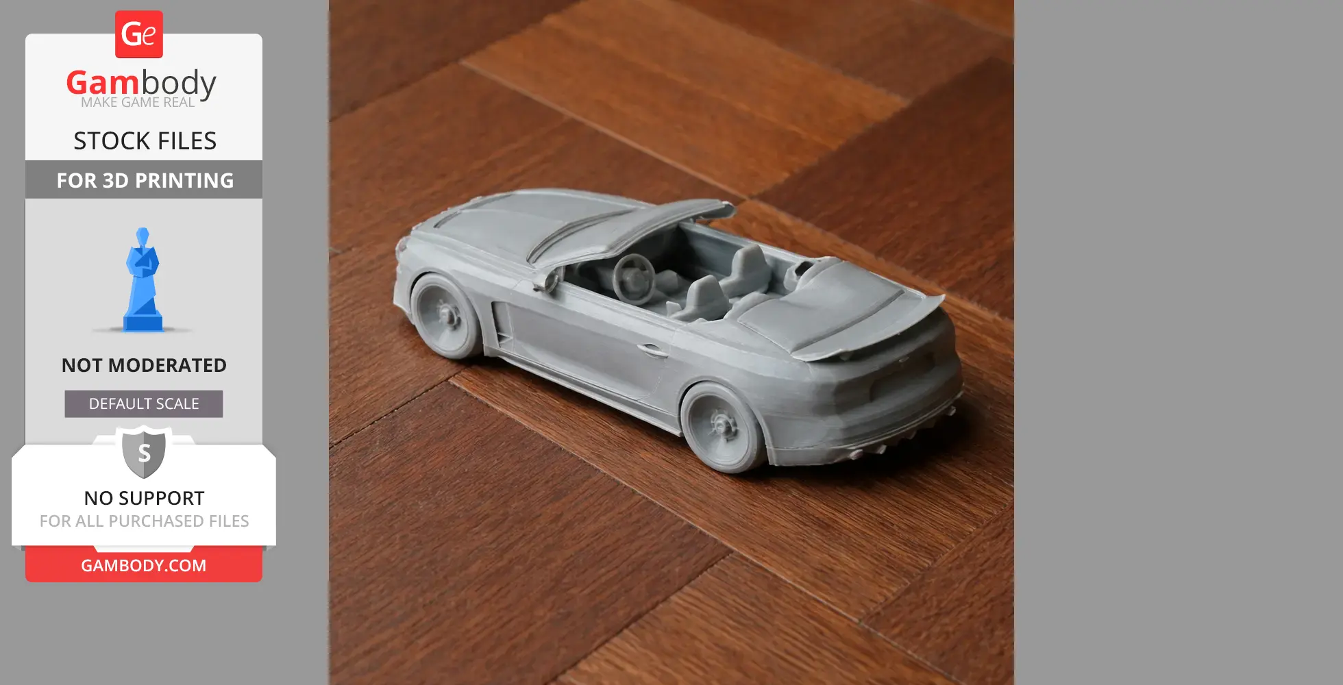 Bentley Mulliner Bacalar - Scale Vehicle STL