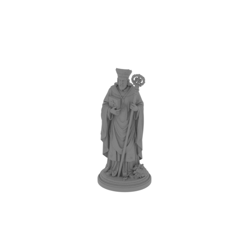 Saint Acca of Hexham - Devotional Statue.stl