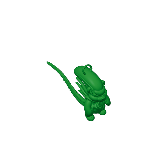 Winnie the Pooh Alien Xenomorph Ring Figure.3mf