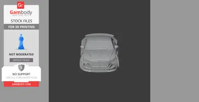 Bentley Mulliner Batur - Scale Vehicle STL