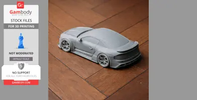 Bentley Mulliner Batur - Scale Vehicle STL