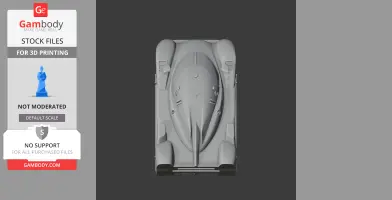 Bentley Speed 8 - Scale Vehicle STL