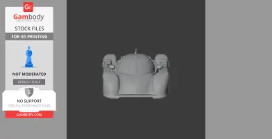 Bentley Speed 8 - Scale Vehicle STL