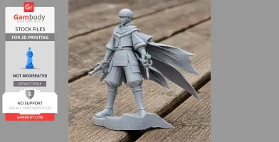 Tokugawa Ieyasu Samurai Classic - Historical Warrior STL