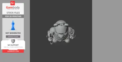 Winnie the Pooh Aquaman Ring Figure - Mashup Figure STL
