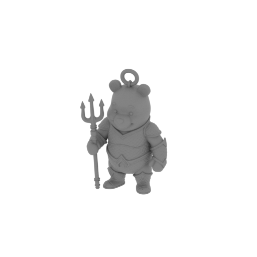 Winnie the Pooh Aquaman Ring Figure.stl