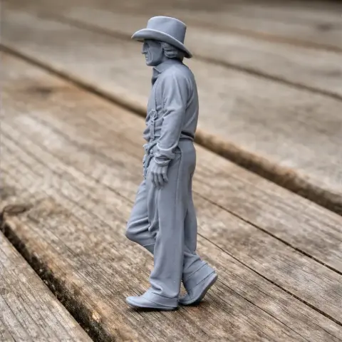 Tom Horn Cowboy Gunslinger - Historical Warrior STL
