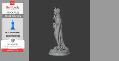 Saint Acisclus - Devotional Statue - STL 3D Print