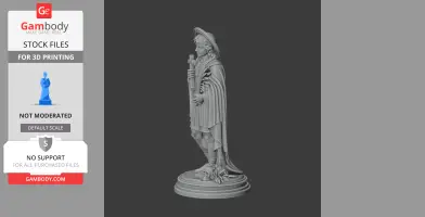 Saint Acisclus - Devotional Statue - STL 3D Print