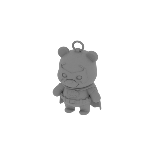 Winnie the Pooh Batman Ring Figure.stl