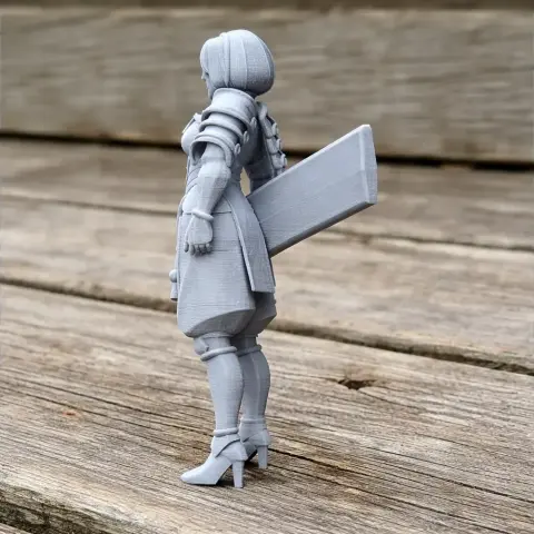 Tomoe Gozen Samurai Classic - Historical Warrior STL