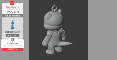 Winnie the Pooh Black Panther Ring - Mashup Figure STL