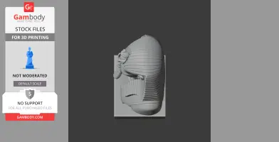 Tutankhamun Bust - Historical Warrior STL