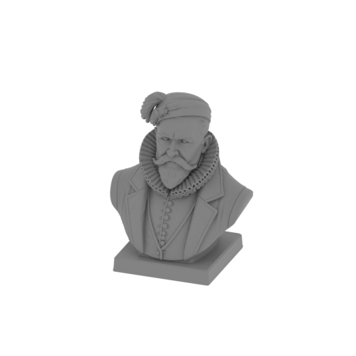 Tycho Brahe Bust.stl