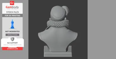 Tycho Brahe Bust - Historical Warrior STL