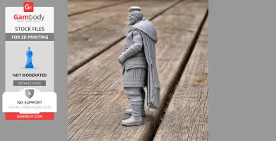 Ubba Ragnarsson Viking - Historical Warrior STL