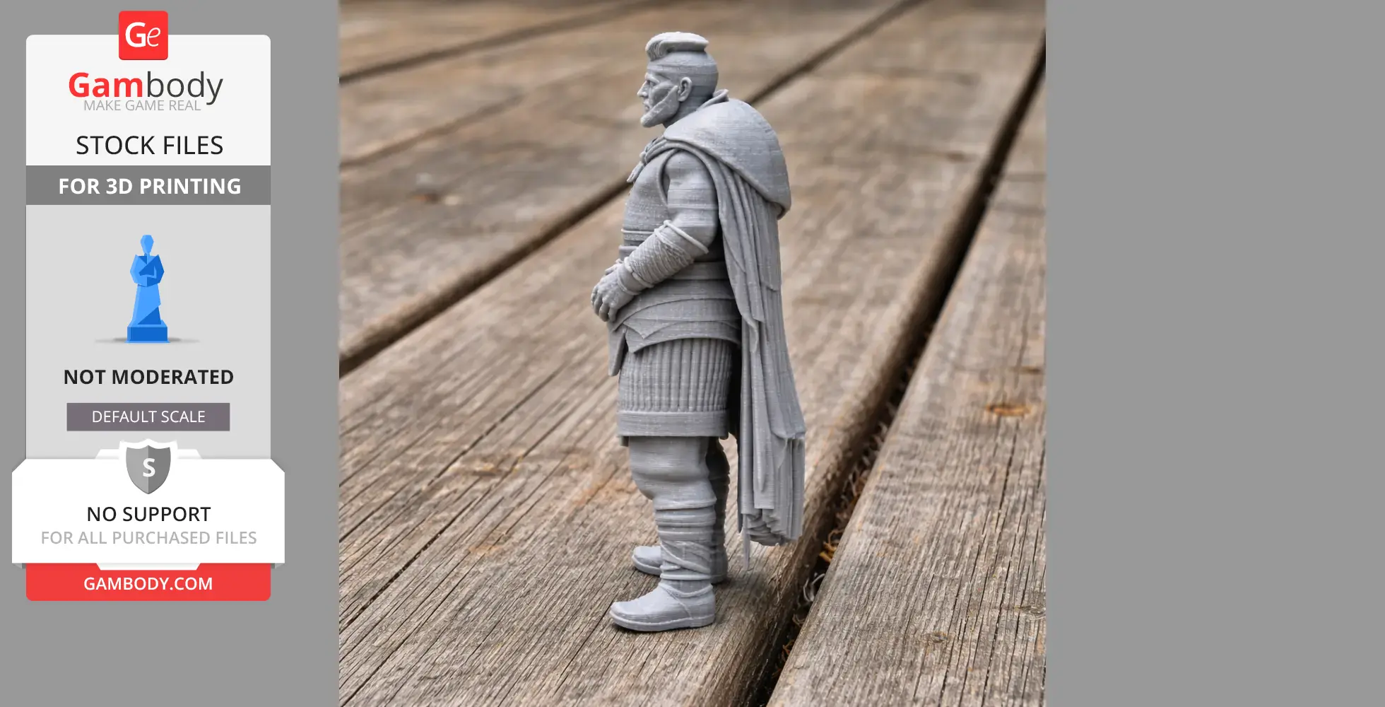 Ubba Ragnarsson Viking - Historical Warrior STL