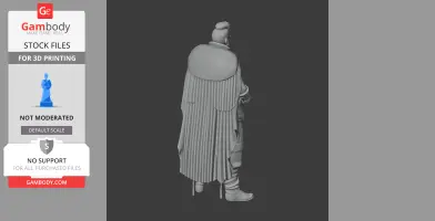 Ubba Ragnarsson Viking - Historical Warrior STL