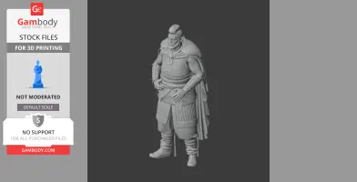 Ubba Ragnarsson Viking - Historical Warrior STL