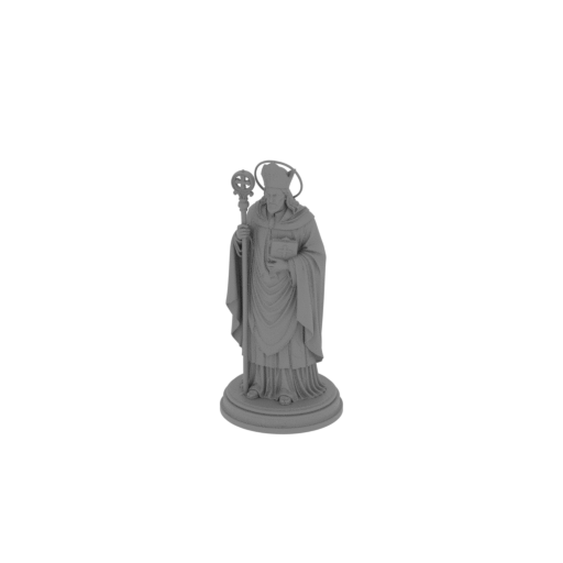 Saint Adalbero of Würzburg - Devotional Statue.stl