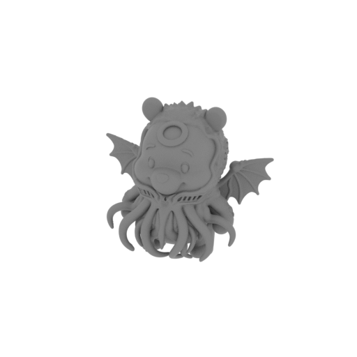 Winnie the Pooh Cthulhu Ring Figure.stl