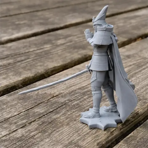 Uesugi Kenshin Samurai Classic - Historical Warrior STL