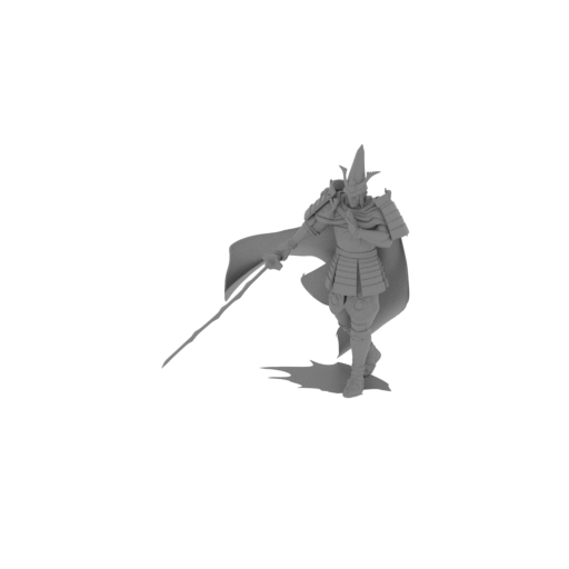 Uesugi Kenshin Samurai Classic.stl
