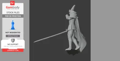 Uesugi Kenshin Samurai Classic - Historical Warrior STL