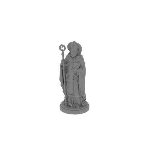 Saint Adalbert of Magdeburg - Devotional Statue.stl