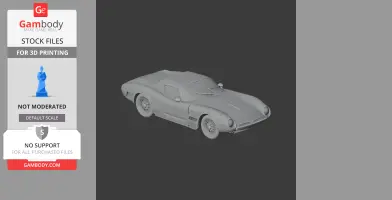 Bizzarrini - Scale Vehicle STL