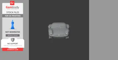 Bizzarrini - Scale Vehicle STL