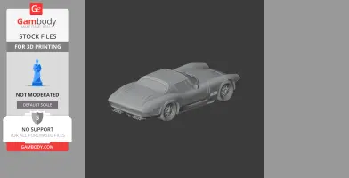 Bizzarrini - Scale Vehicle STL