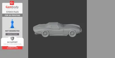 Bizzarrini - Scale Vehicle STL
