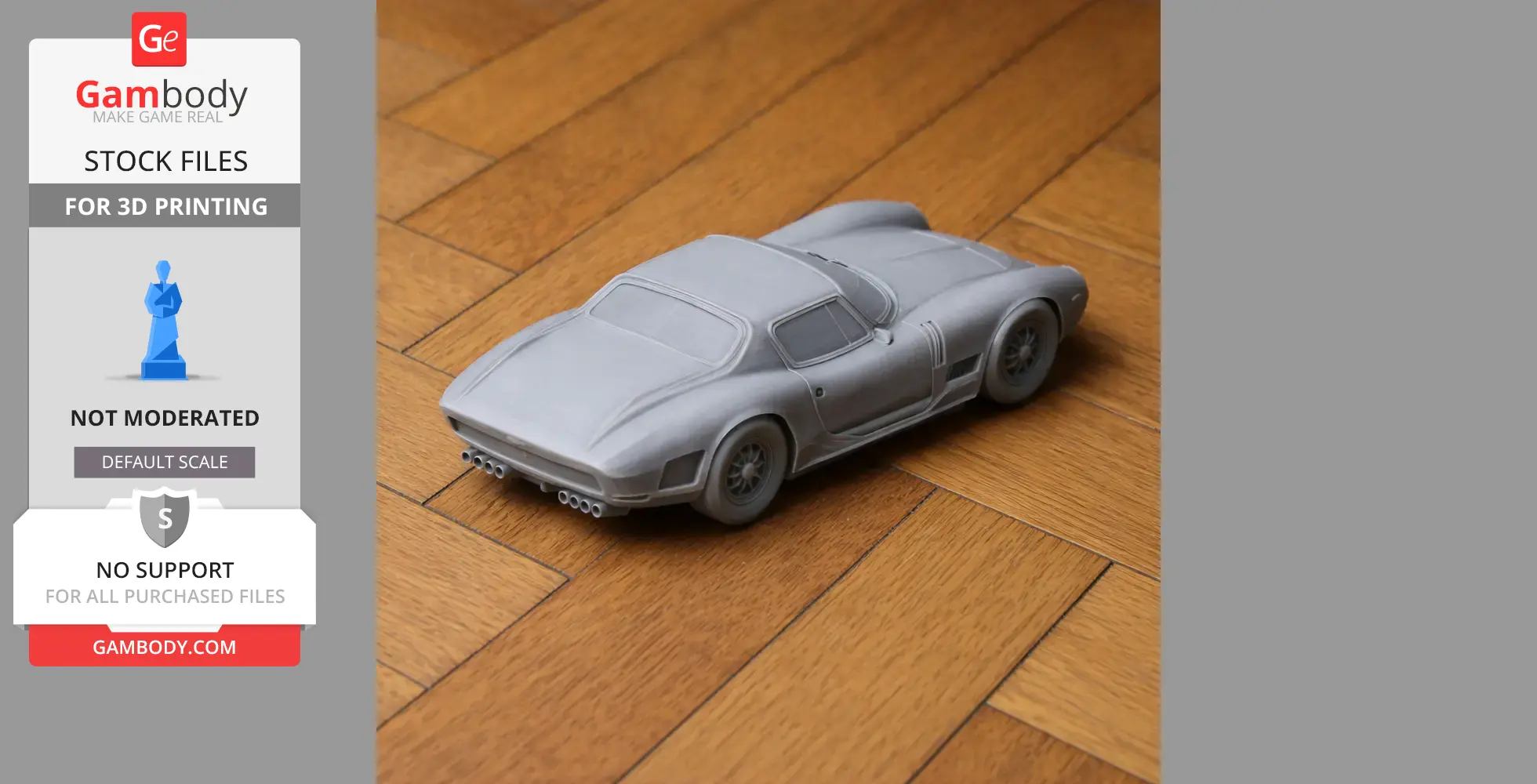 Bizzarrini - Scale Vehicle STL