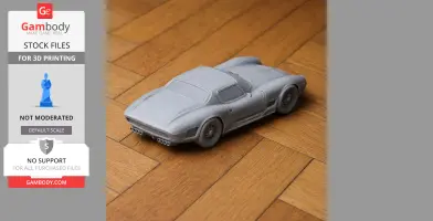 Bizzarrini - Scale Vehicle STL