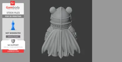 Winnie the Pooh Dark Knight Ring Figure - Mashup Figure STL