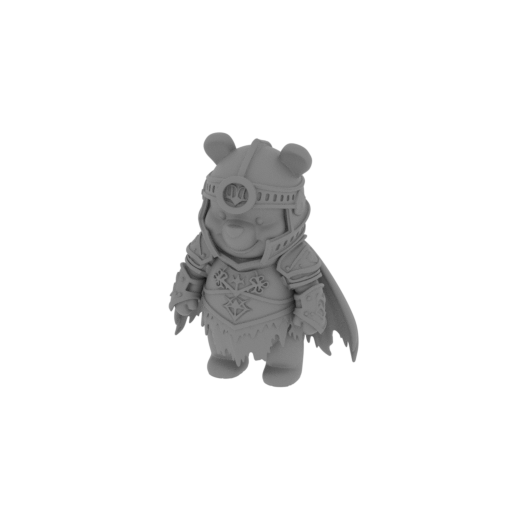 Winnie the Pooh Dark Knight Ring Figure.stl