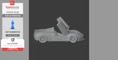 Bizzarrini P538 - Scale Vehicle STL