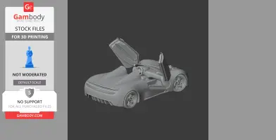 Bizzarrini P538 - Scale Vehicle STL