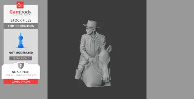 Ulysses S Grant Civil War Soldier - Historical Warrior STL