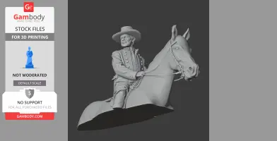 Ulysses S Grant Civil War Soldier - Historical Warrior STL